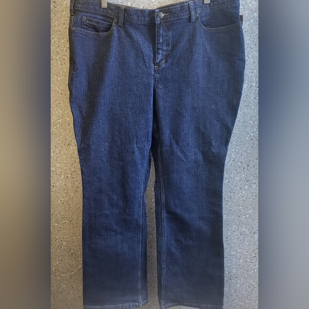 NWTS Duluth Trading Mens Jeans  WM DF‎ Curvy Boot Cut Denim 20x33